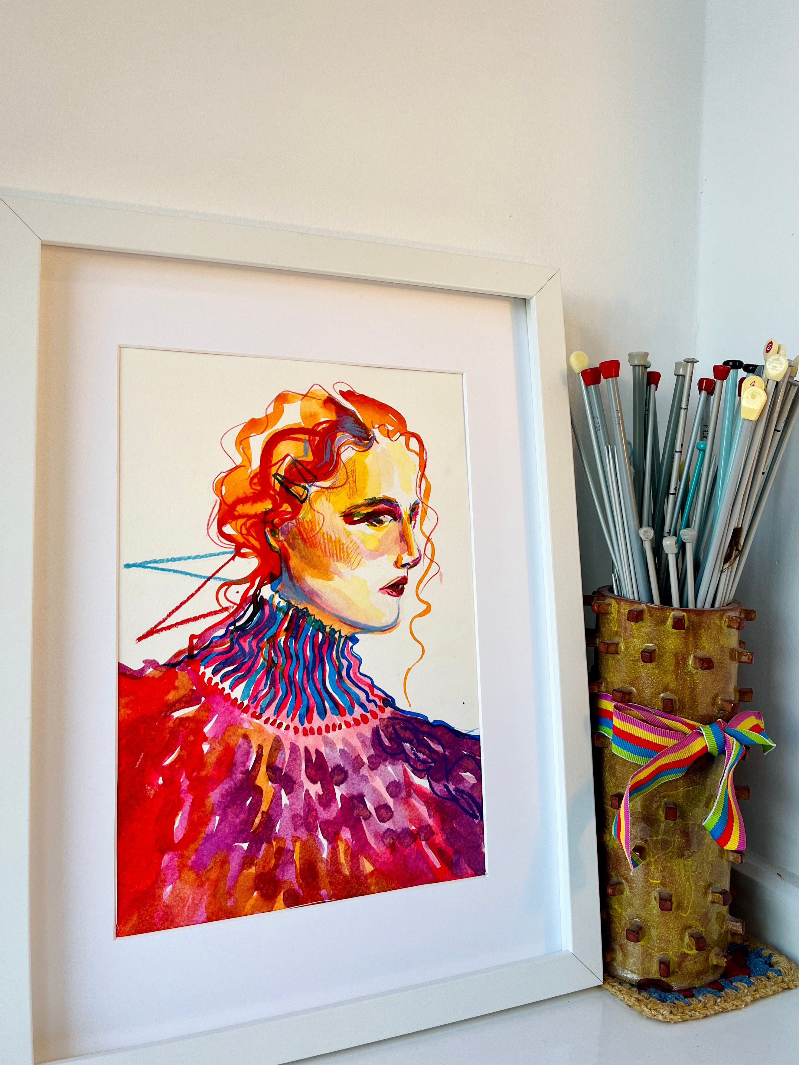 Fashion Face 1 - A4 Original