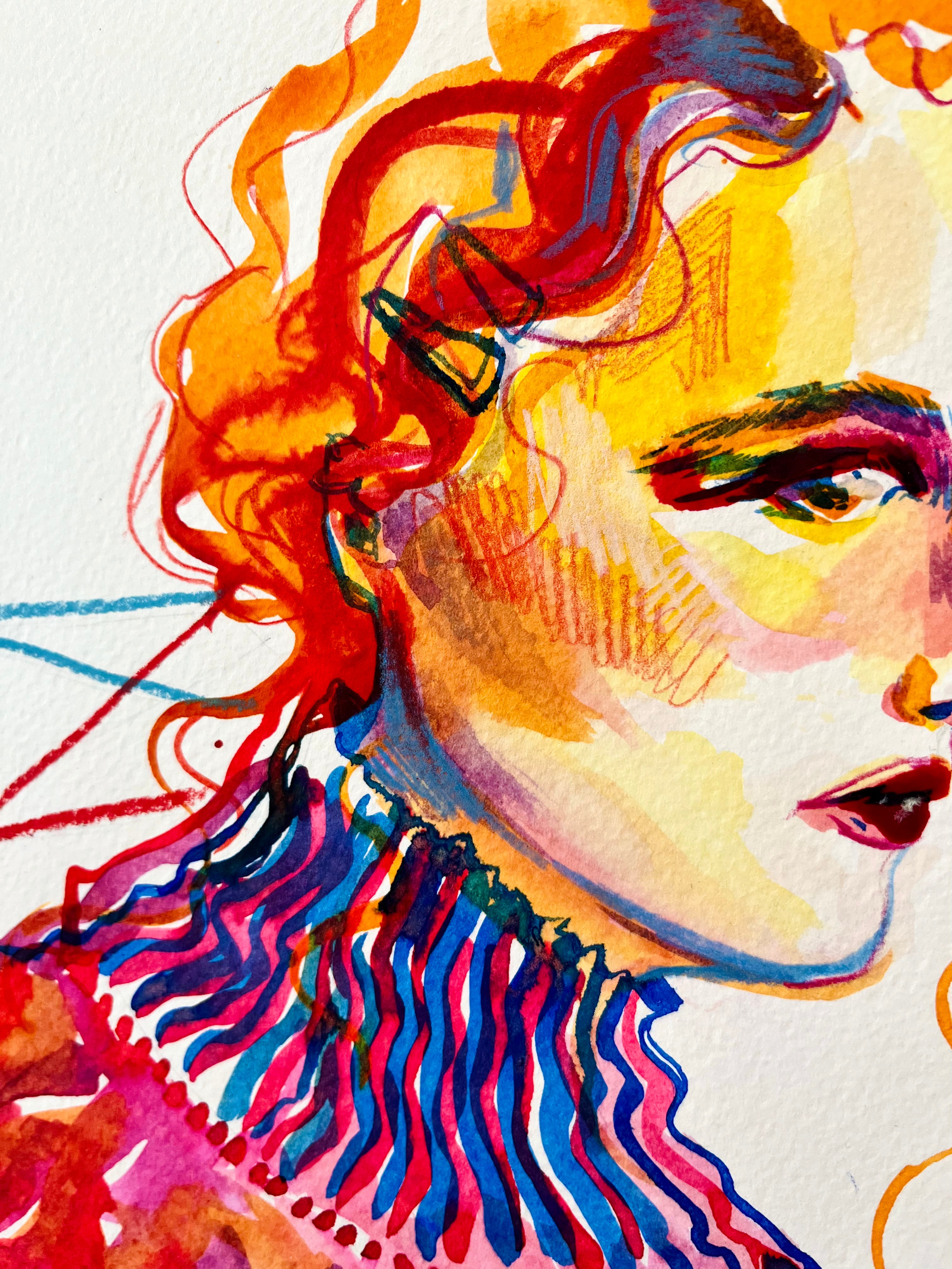 Fashion Face 1 - A4 Original