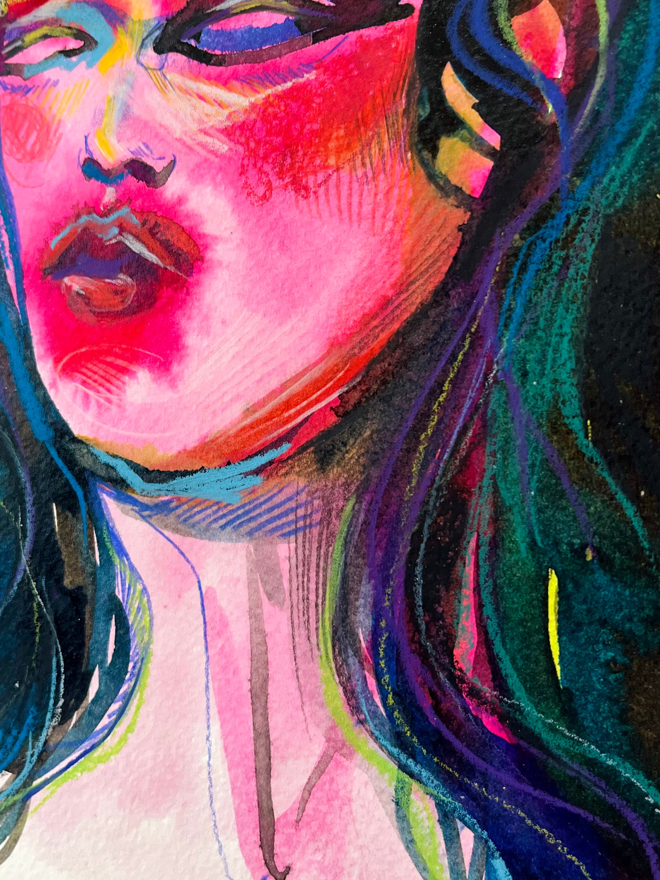 Fashion Face 2 - A4 Original