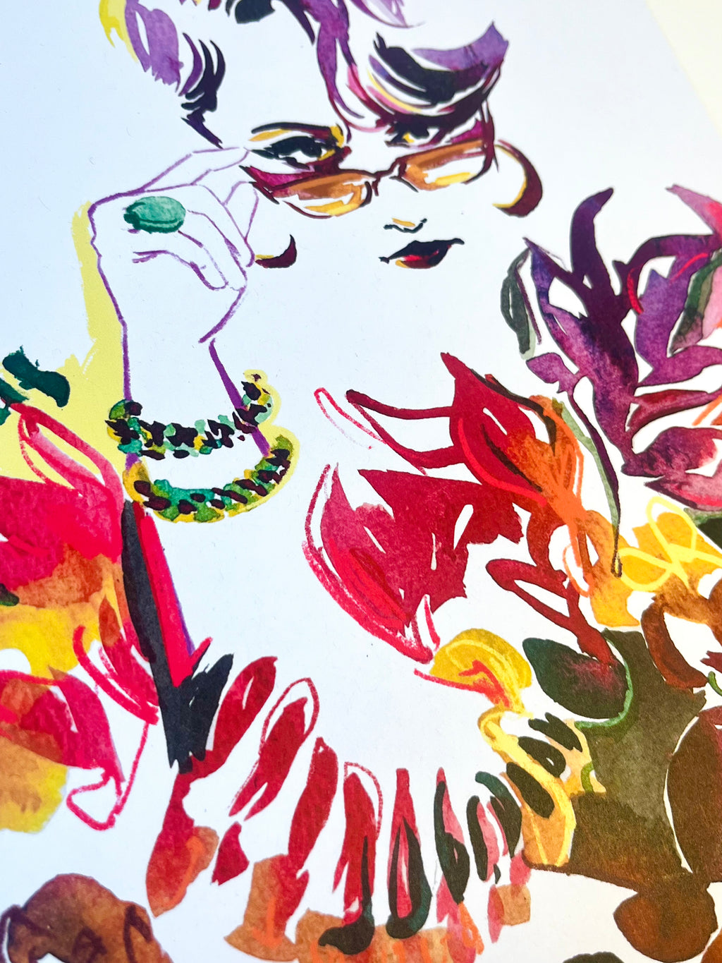 Miranda Freesia Print
