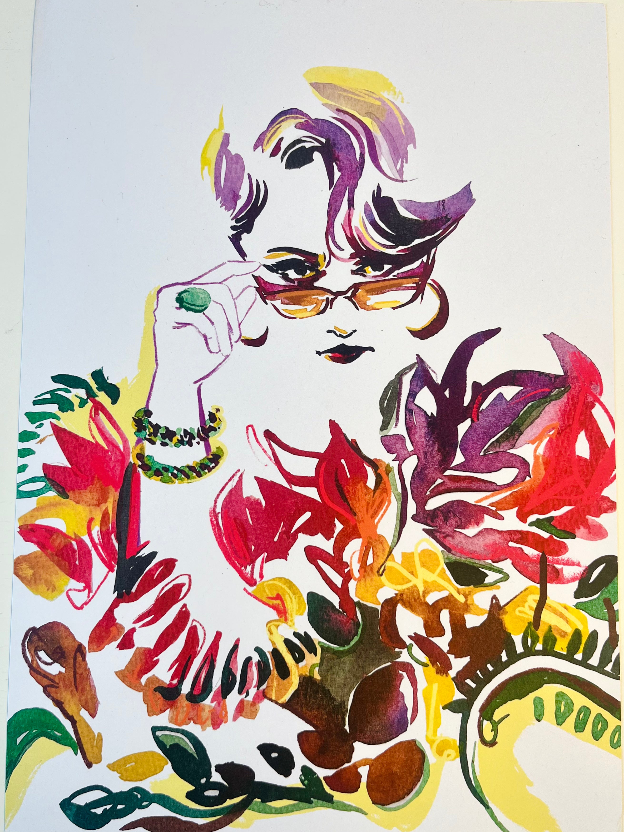 Miranda Freesia Print
