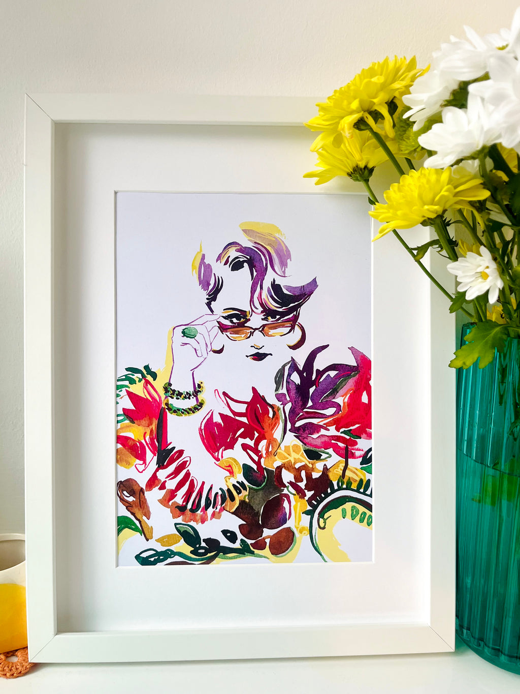 Miranda Freesia Print