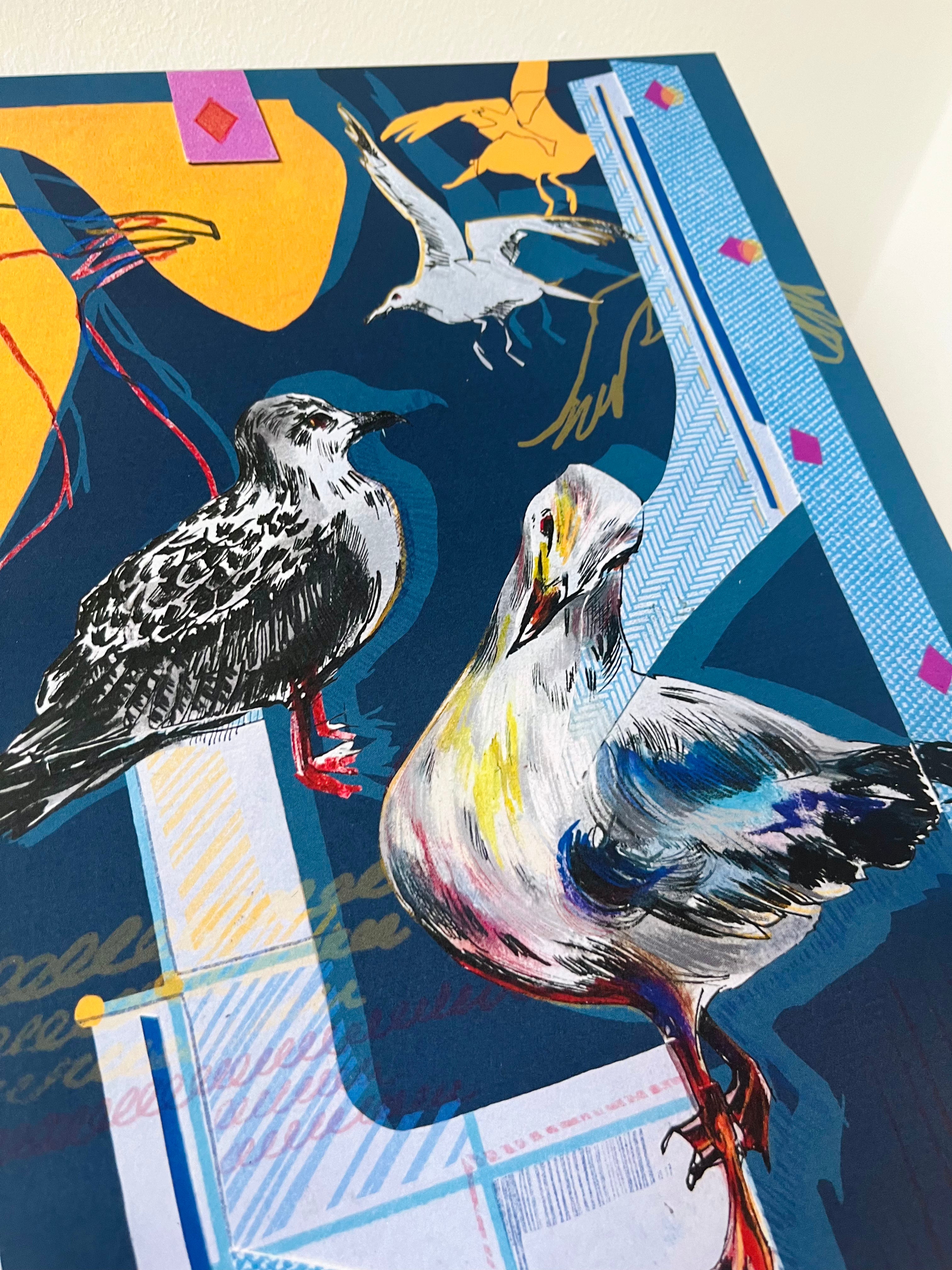 Seagull Print