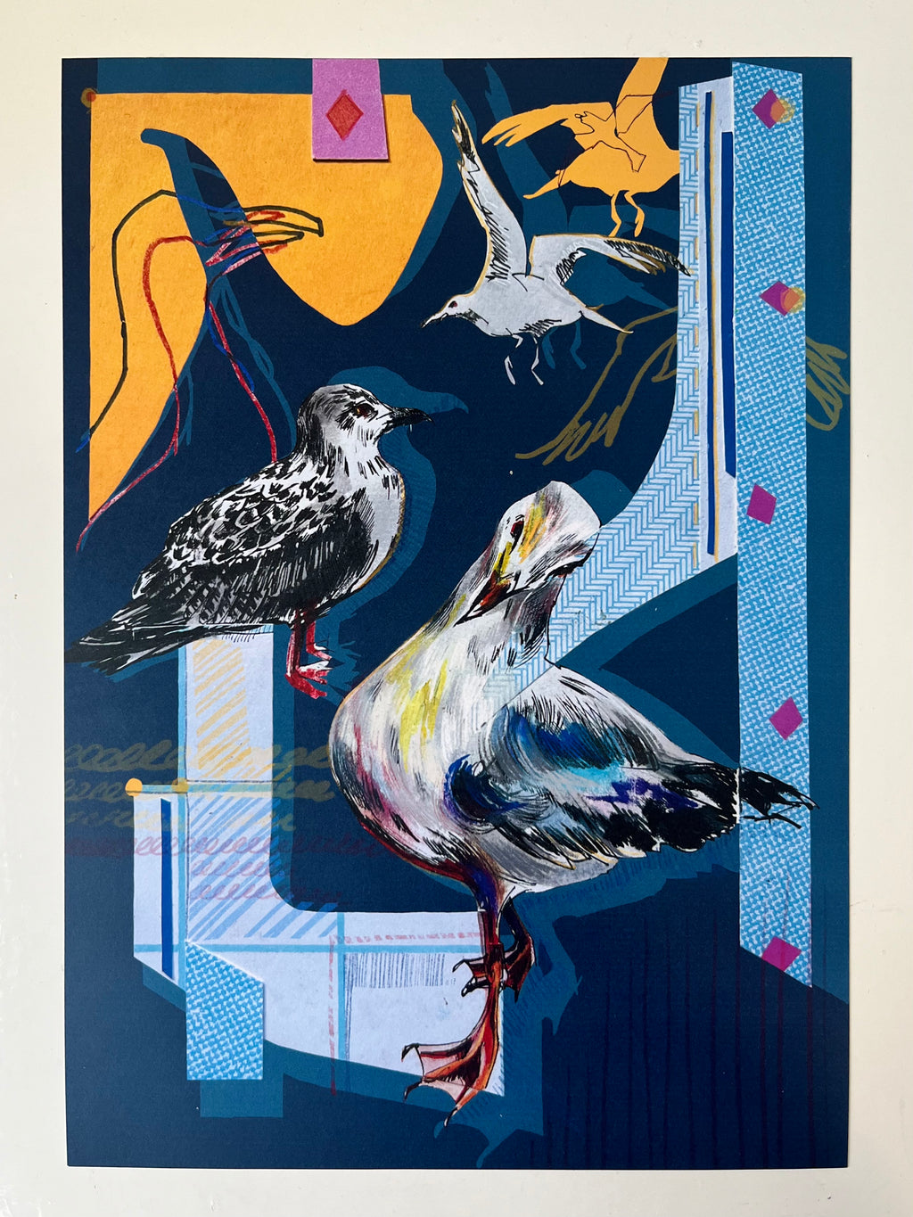 Seagull Print