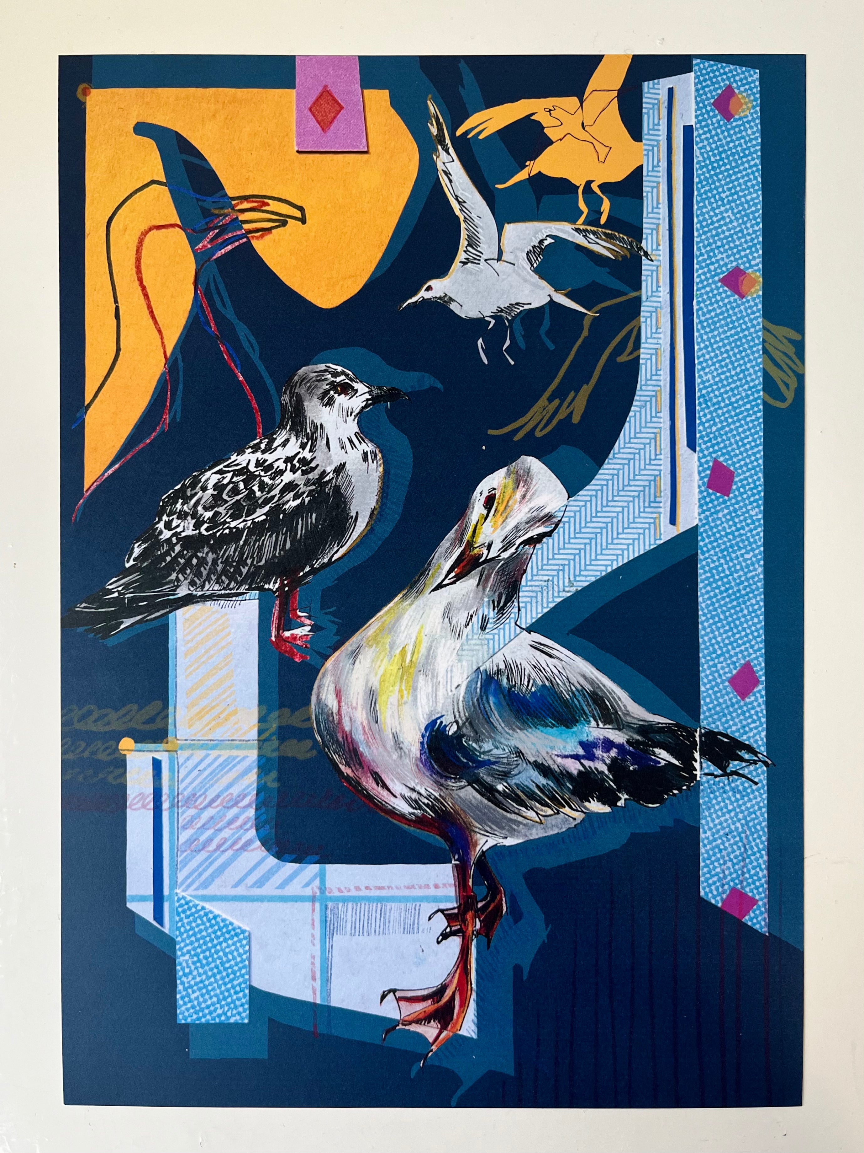 Seagull Print